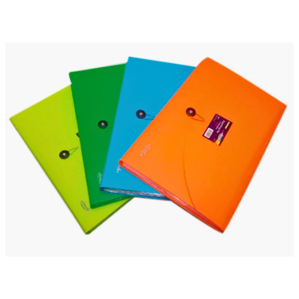 Ofimak Archivador Sinfonia 13 Divisiones Acordeon Colores Surtidos Tamaño Oficio