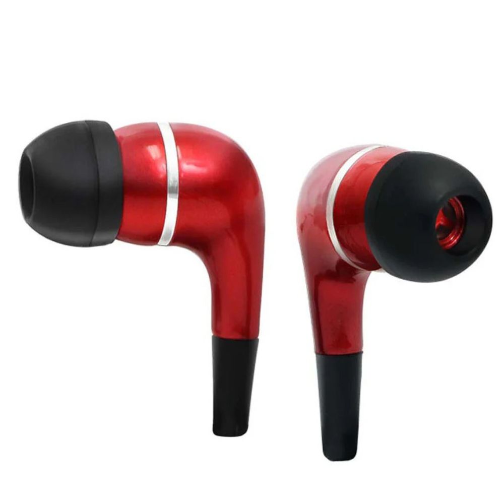 Argom Tech Audifonos Auriculares Ultimate HS525 Rojo Con Reduccion de Ruido