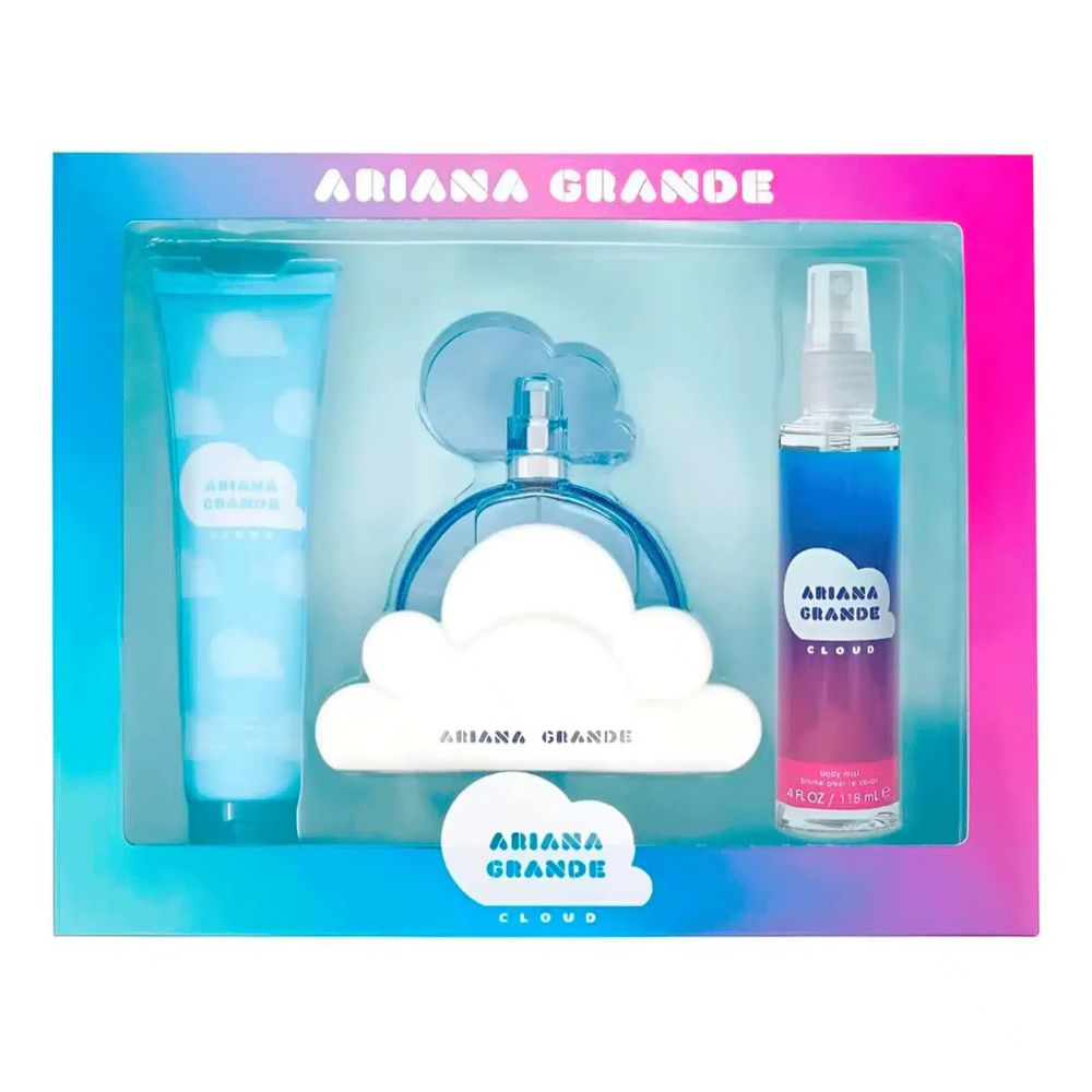 Ariana Grande Cloud Set De Regalo Eau de Parfum 100ml+ Body Mist 118ml + Body Souffle 100ml