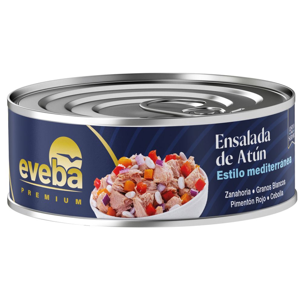 Atún Eveba Ensalada Al Estilo Mediterráneo 170gr