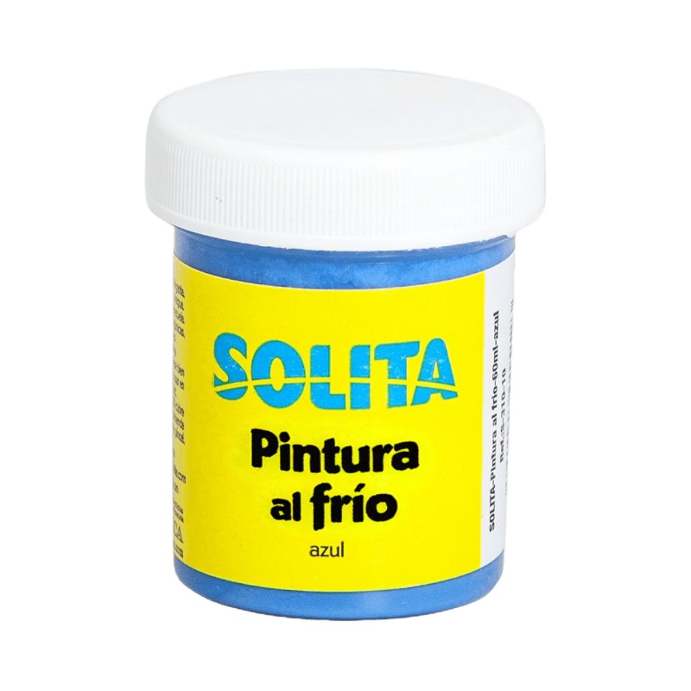 Solita Pintura Al Frio Color Azul 60 ml 1 Und
