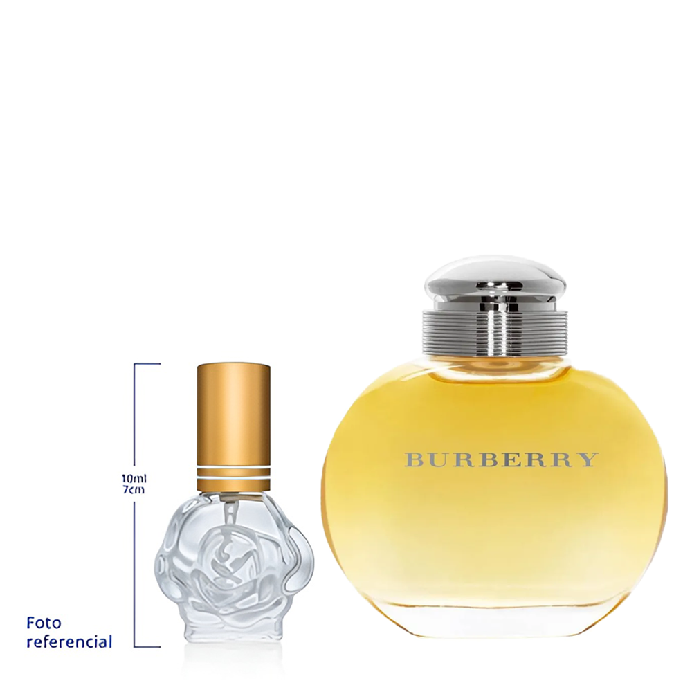 Burberry Decant Travel Size 5ml y 10ml de 75 a 150 Sprays Aprox Eau De Parfum For Woman y