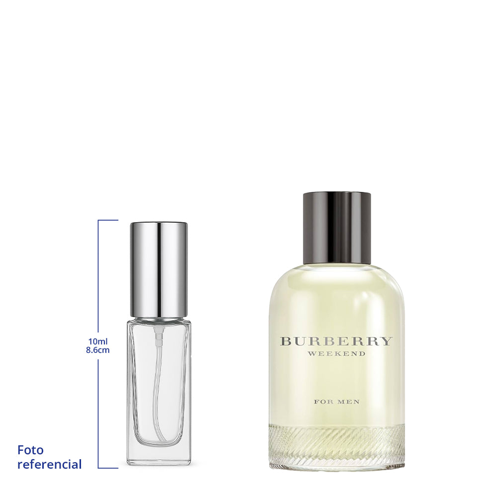 Burberry Weekend Decant Travel Size 5ml y 10ml de 75 a 150 Sprays Aprox Eau De Toilette For Men