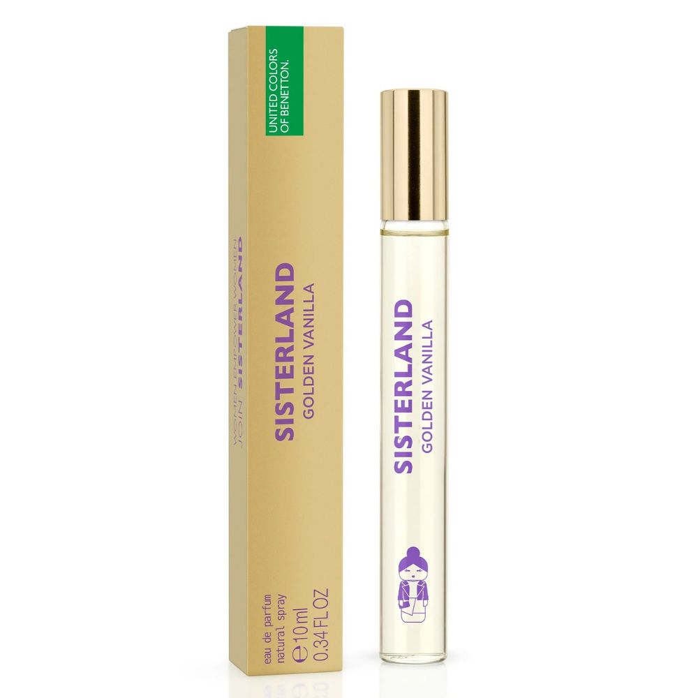 Benetton Sisterland Golden Vanilla Eau de Parfum For Woman 10ml