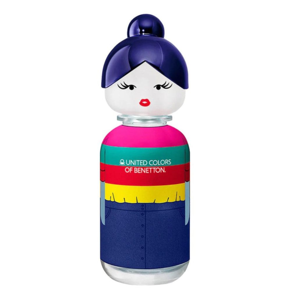 Benetton United Color Sisterland Blue Neroli Eau De Toilette For Woman 80ml