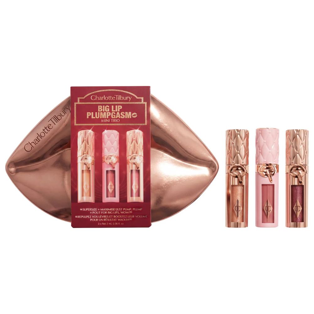 Charlotte Tilbury Big Lip Plumgas Mini Trio