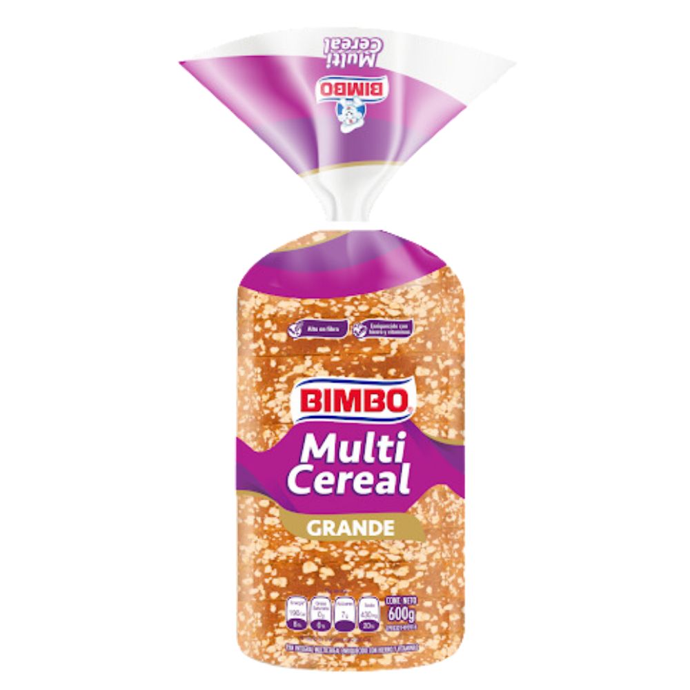 Bimbo Pan Multicereal 600gr