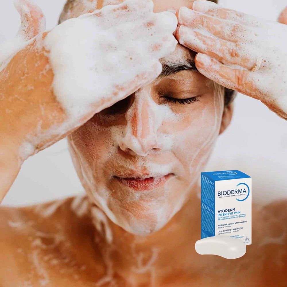 Bioderma Atoderm Intensive Pain Ultra Soothing Cleasing Bar 150g