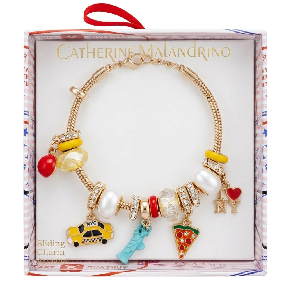 Catherine Malandrino Pulsera Con Dijes NYC