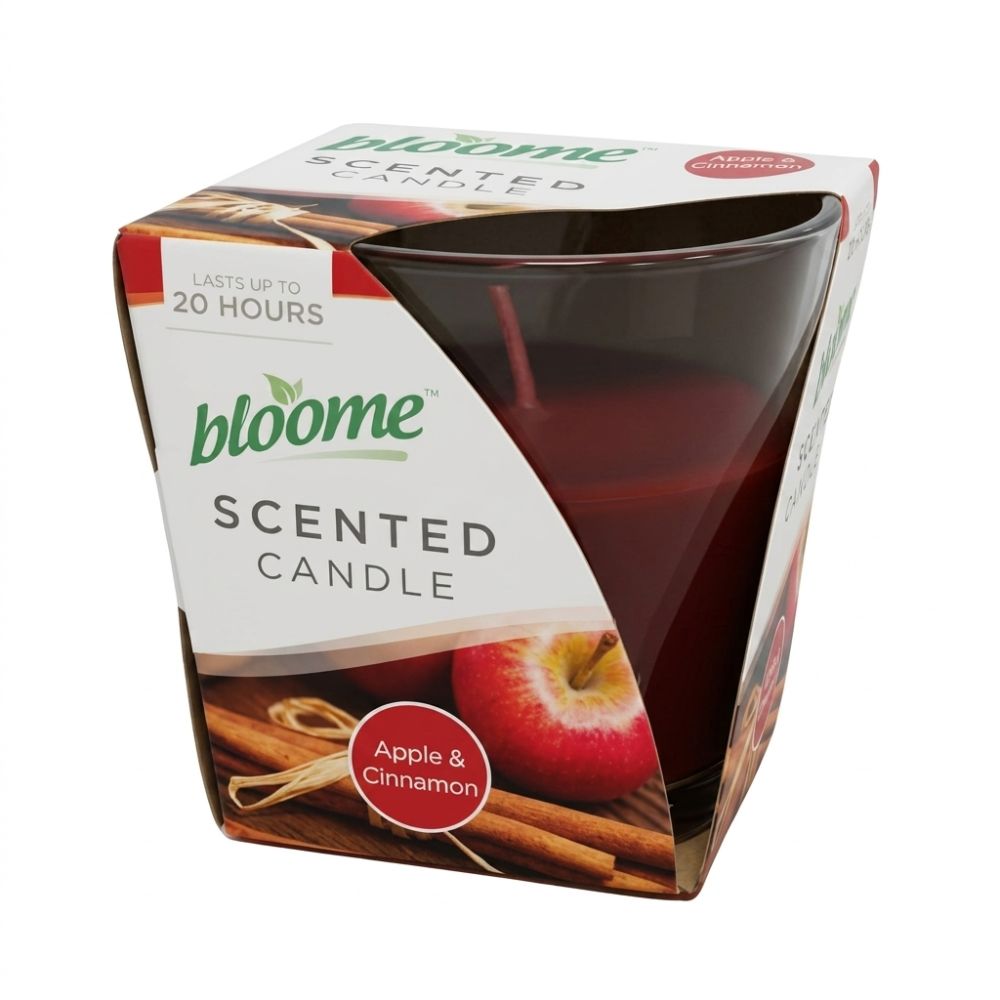 Bloome Vela Perfumada Apple & Cinnamon 20Hr.