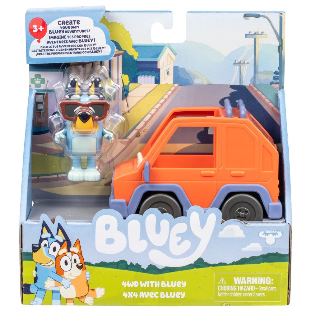 Bluey Auto 4X4 Con Bluey 3+