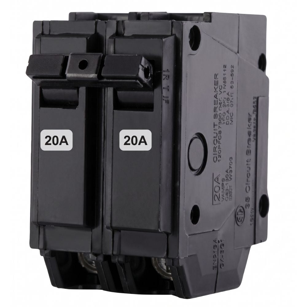 Breaker Doble De Empotrar 20A 120/240V