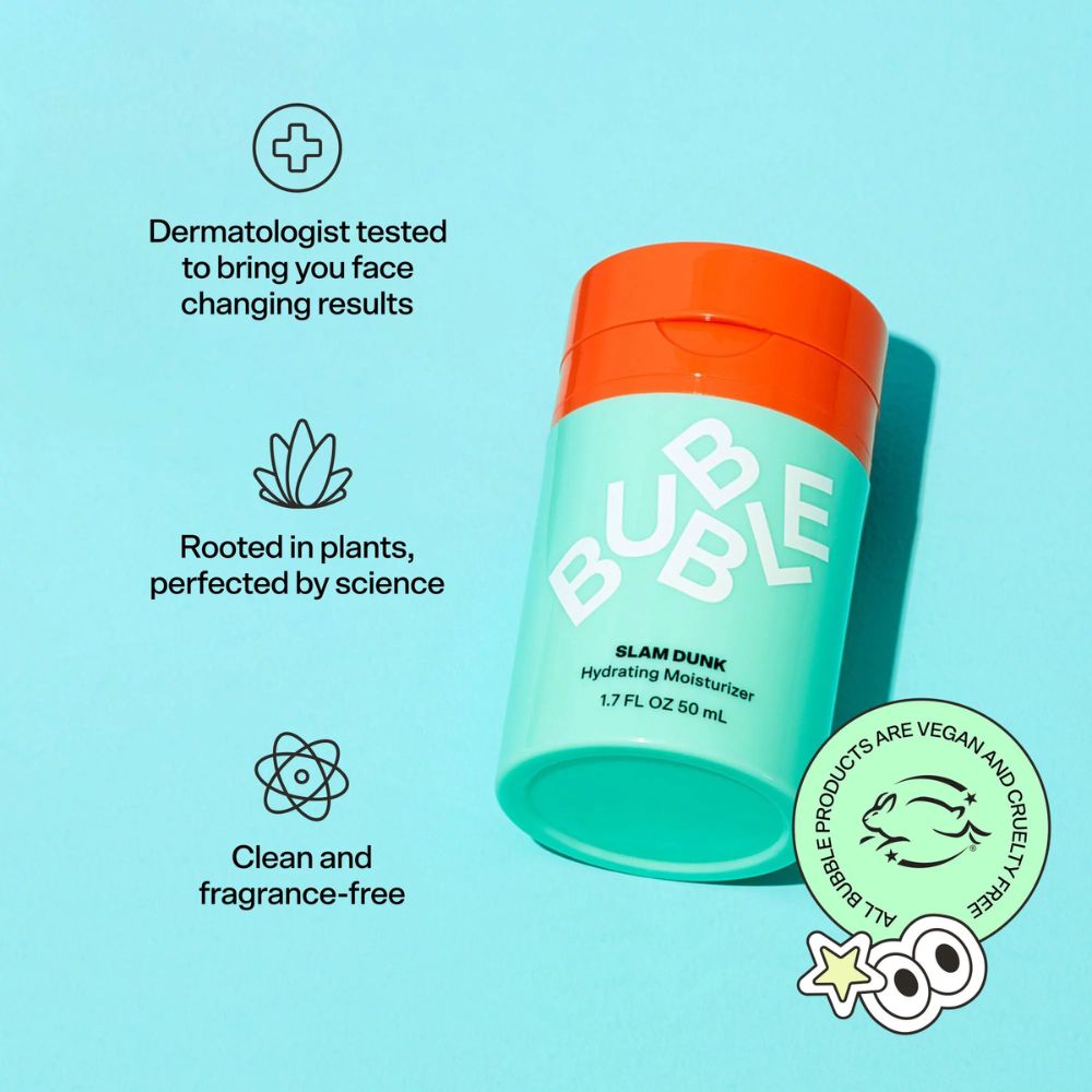 Bubble Slam Dunk Hydrating Moisturizer Step 3 Moisturize 50ml