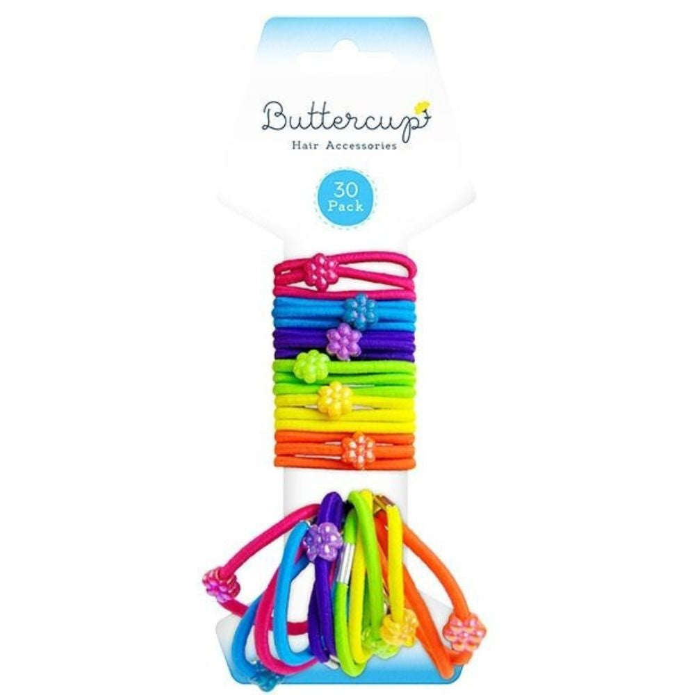 Buttercup Gomas Para El Cabello Colores Surtidos 30Und