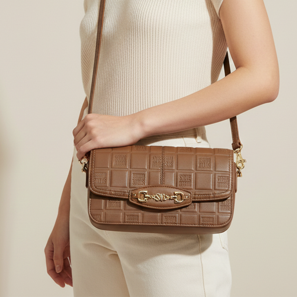 Steve Madden Cartera Crossbody Brown
