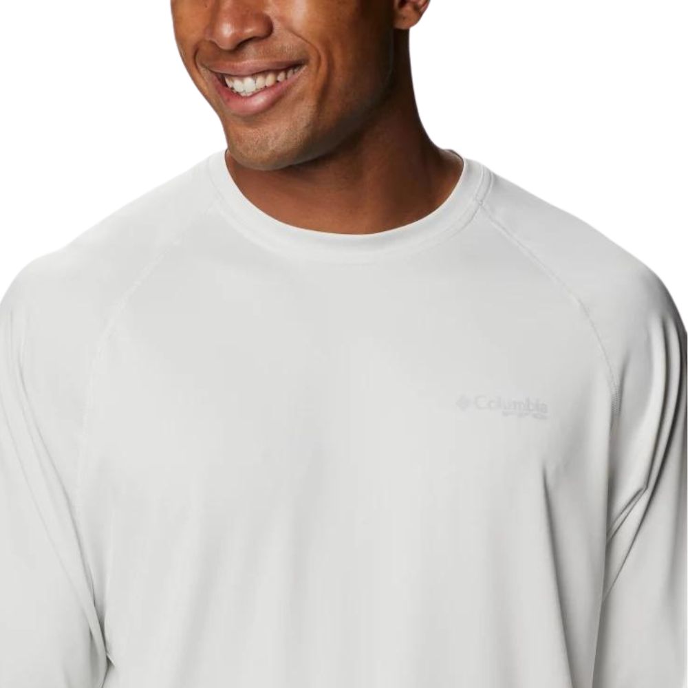 Columbia Franela para Caballeros Terminal Tackle Heather LS Shirt
