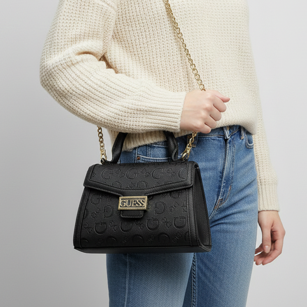 Guess Cartera Handbag Sabrina Black