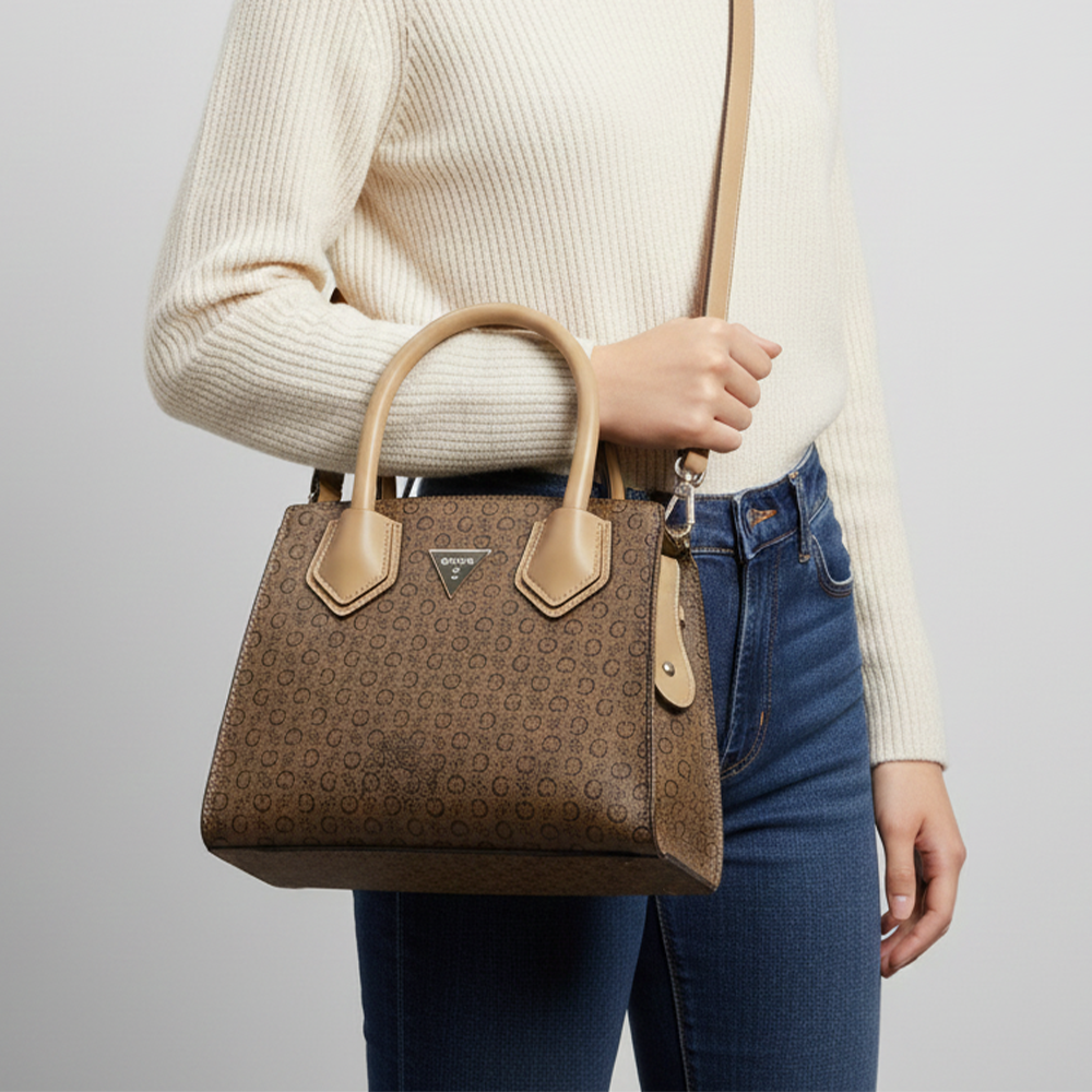 Guess Cartera Dorval Cocoa