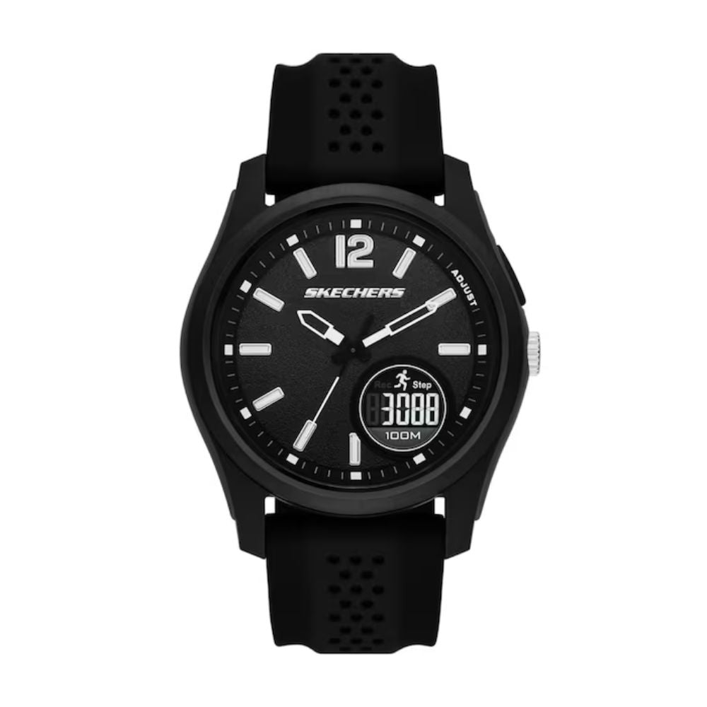 Skechers Reloj Para Caballeros Sellas Black