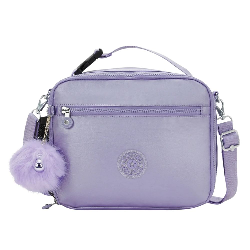 Kipling Lonchera Amethyst Aura Metallic