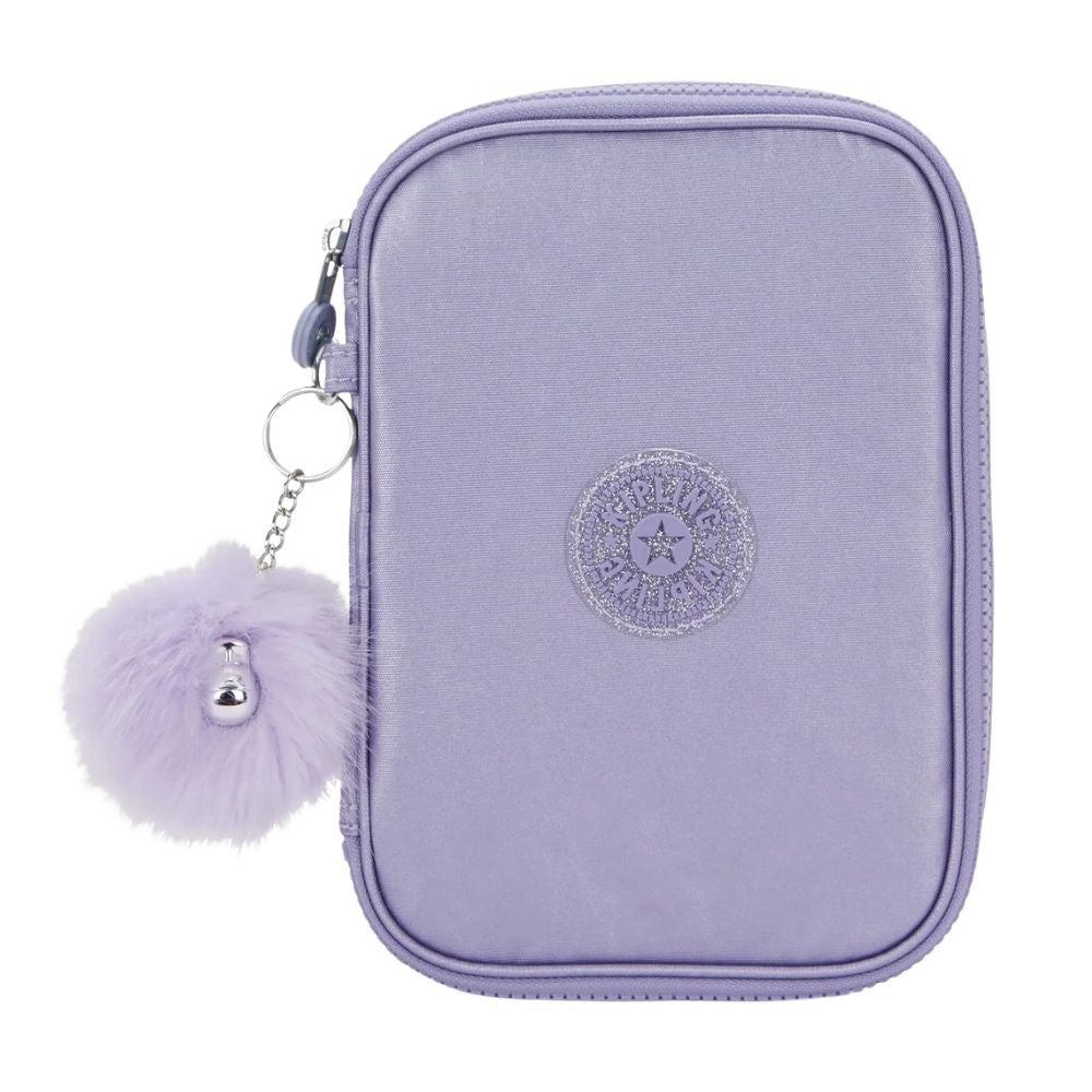 Kipling Cartuchera 100 Pens Amethyst Aura Metallic