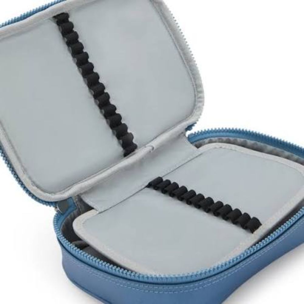 Kipling Cartuchera 100 Pens Crystal Sapphire Metallic