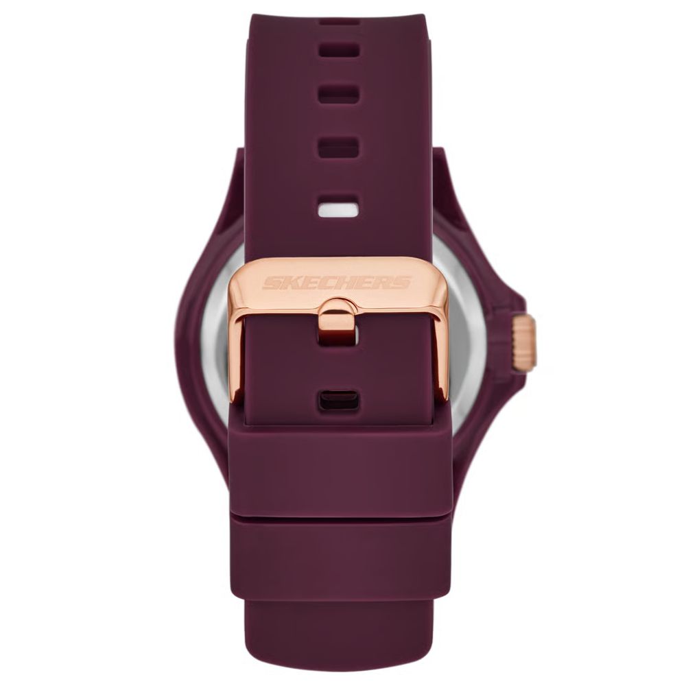 Skechers Reloj Rosencrans Para Damas Burdeo