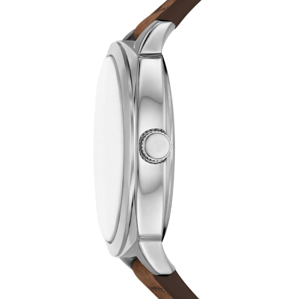 Skechers Reloj Para Caballeros Hewes Three-Hand Date Brown