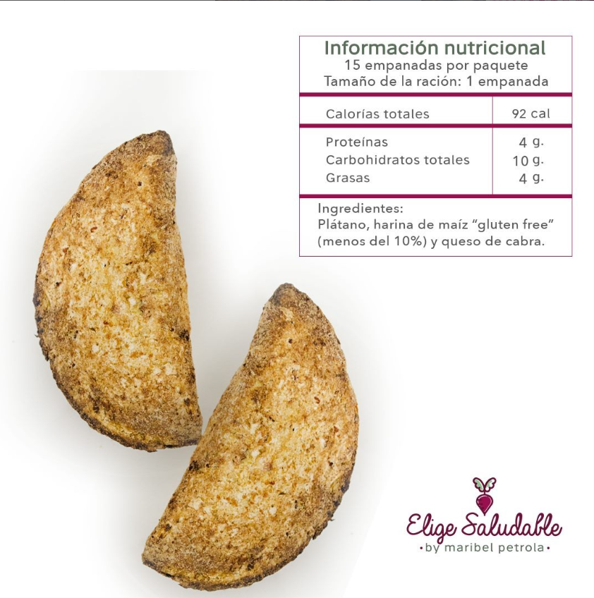 Nutriempanadas de Platano By Maribel Petrola Rellenas Con Pollo 15 Und