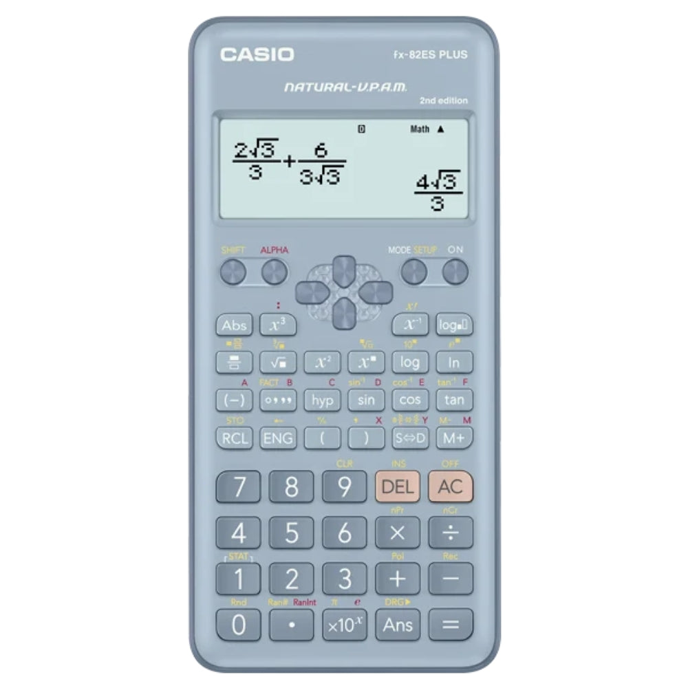 Casio Calculadora Cientifica Fx-82ESPLUS-2BU