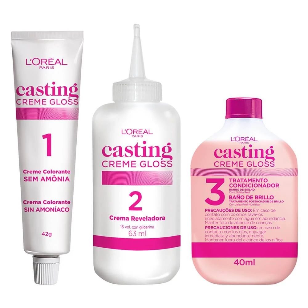 L'oreal Tinte Casting Creme Gloss 535 Chocolate Sin Amoniaco