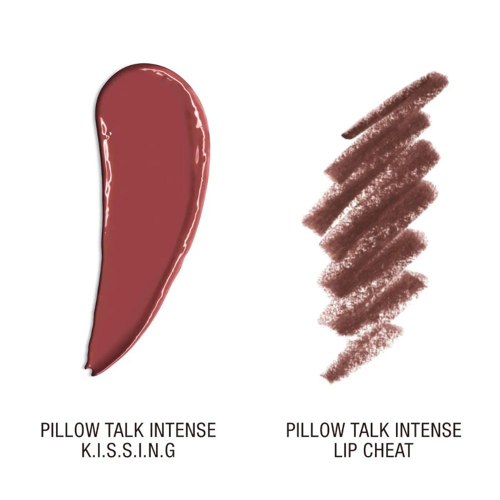 Charlotte Tilbury Mini Pillow Talk Lipstick & Liner Set Color Pillow Talk-Pillow Talk Deep