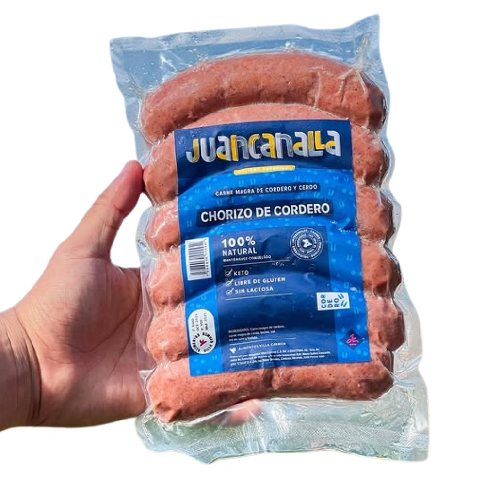 Chorizo De Cordero Juan Canalla 6 Und 700gr