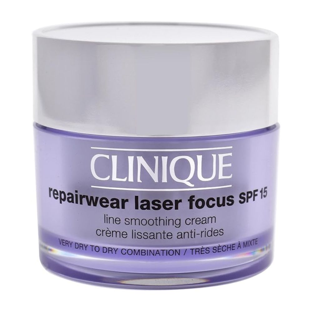 Clinique Repairwear Laser Focus SPF 15 Line Smooting Cream 1,2 Combination Tres Seche Á Mixte 50ml