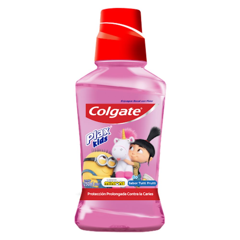 Colgate Enjuague Bucal Plax Agnes & Fluffy 250ml
