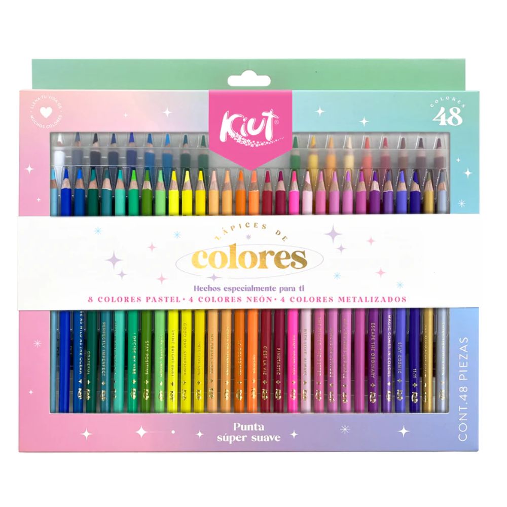 Kiut Lápices De Colores 48 Colores