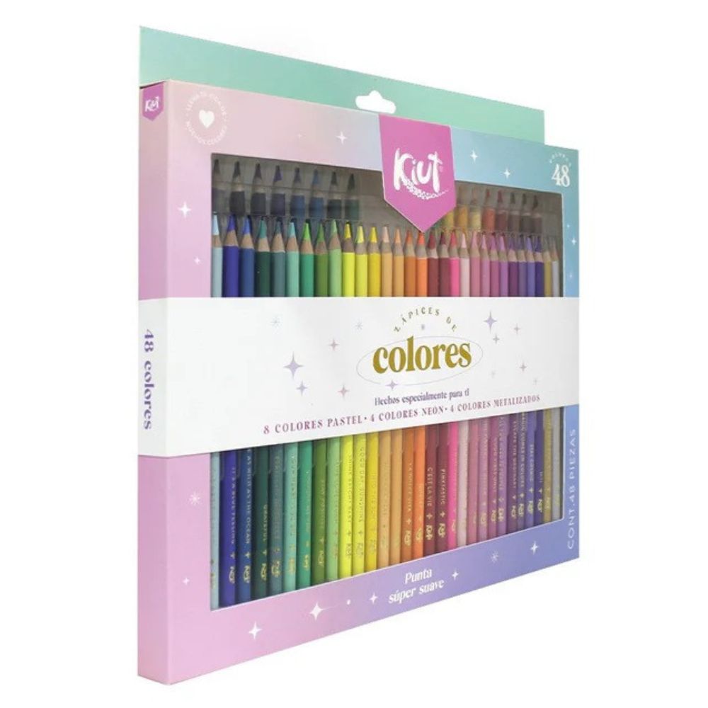 Kiut Lápices De Colores 48 Colores