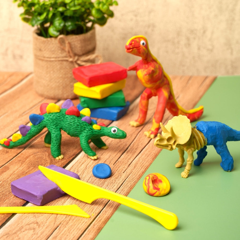 Creativity For Kids Create With Clay Dinosaurs 5+