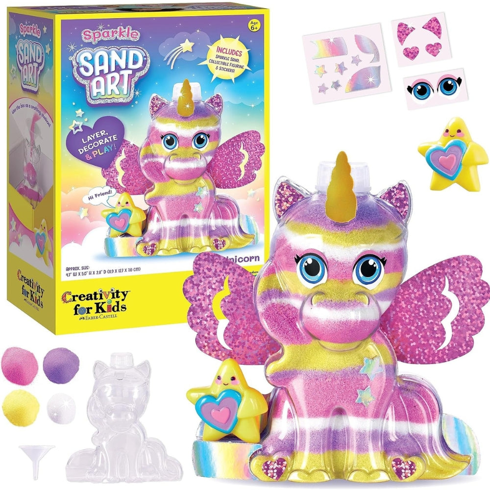 Creativity For Kids Sparkle Sand Art Unicorn