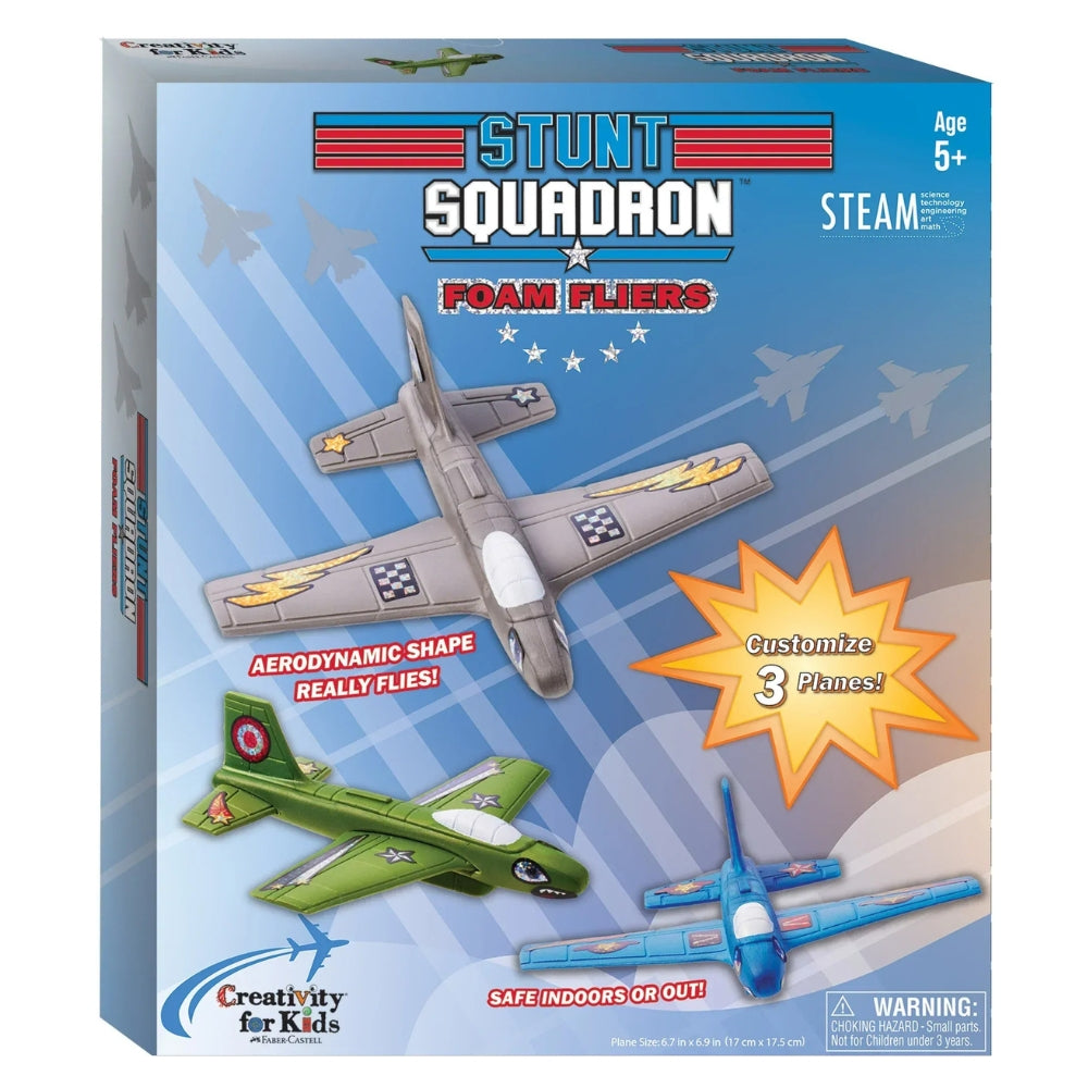 Creativity For Kids Stunt Squadron Foam Fliers 5+