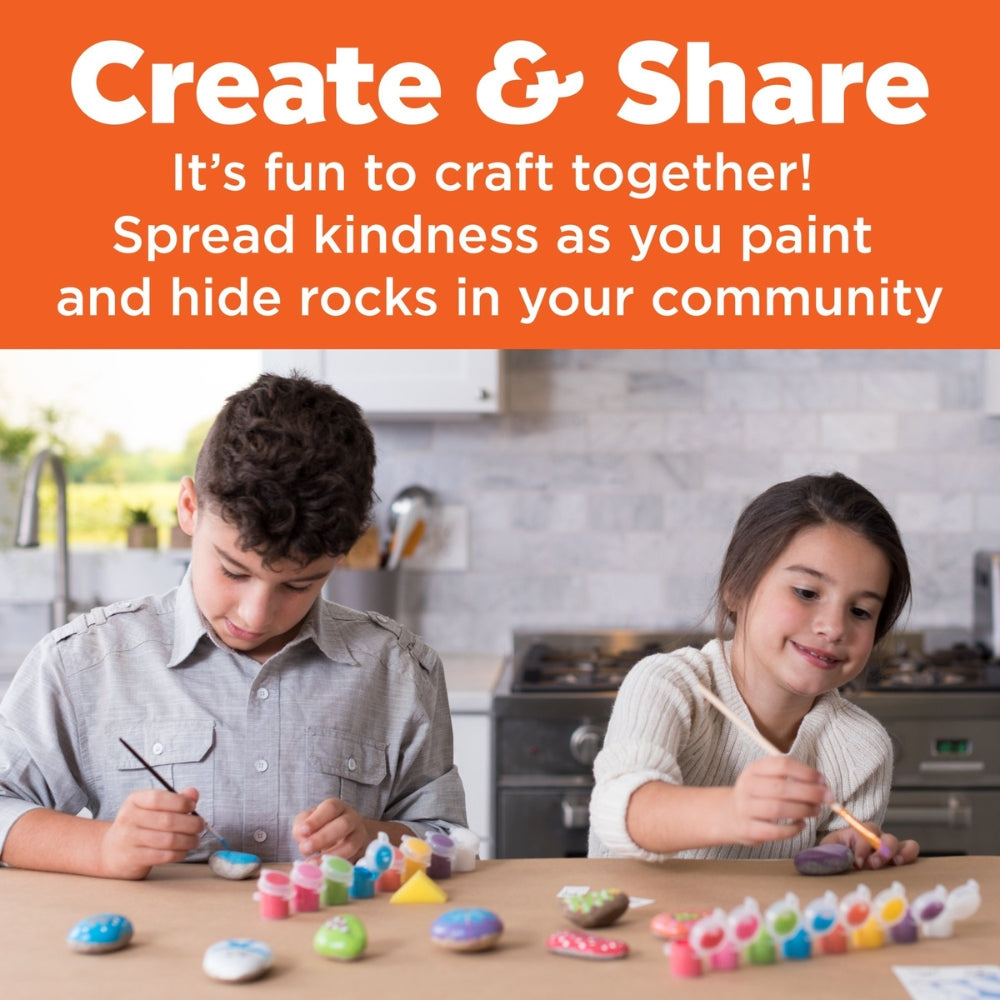 Creativity For Kids Hide & Seek Rock Painting Kit 6+