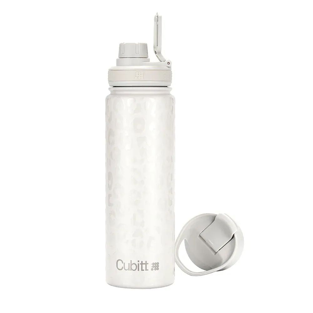 Cubitt Termo Hydro Bottle White Cheetah