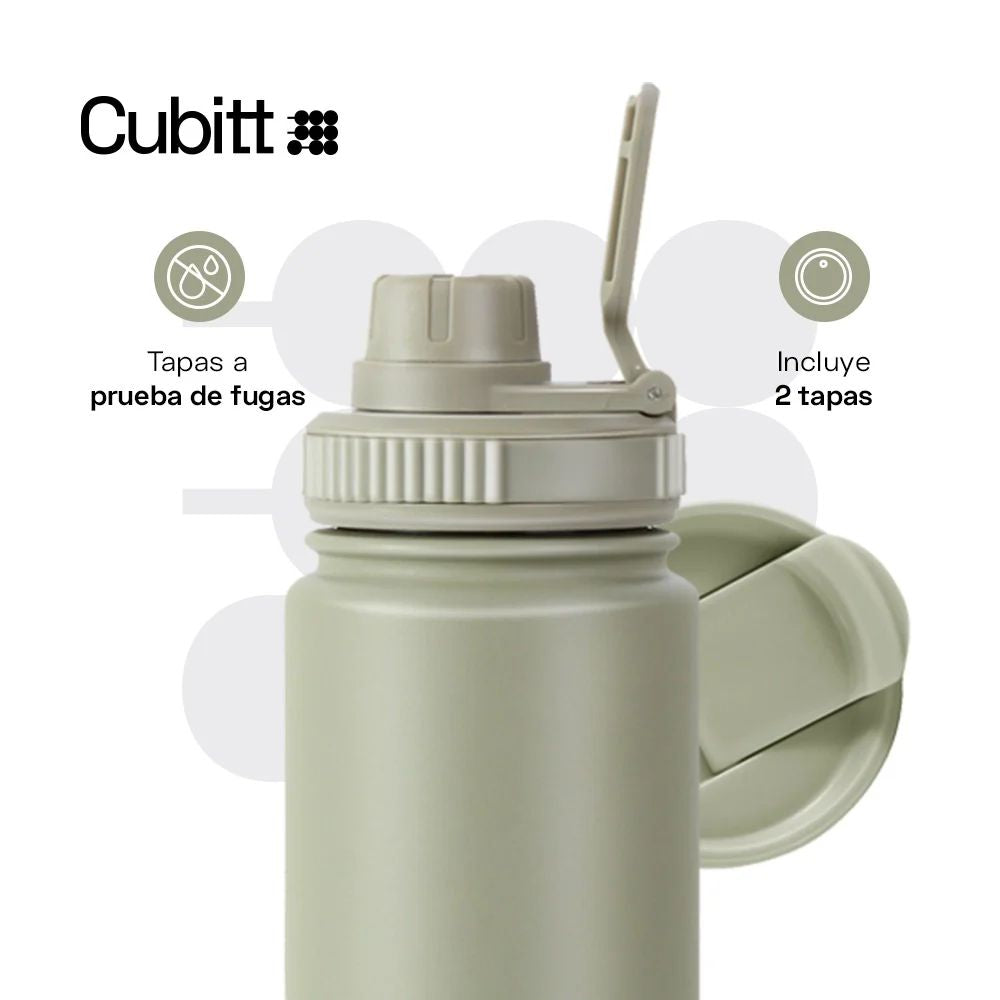 Cubitt Termo Hydro Bottle Olive Green