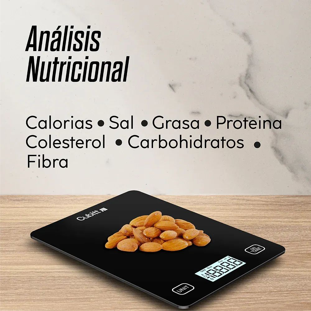 Cubitt Bascula De Cocina Inteligente Obsidian Black