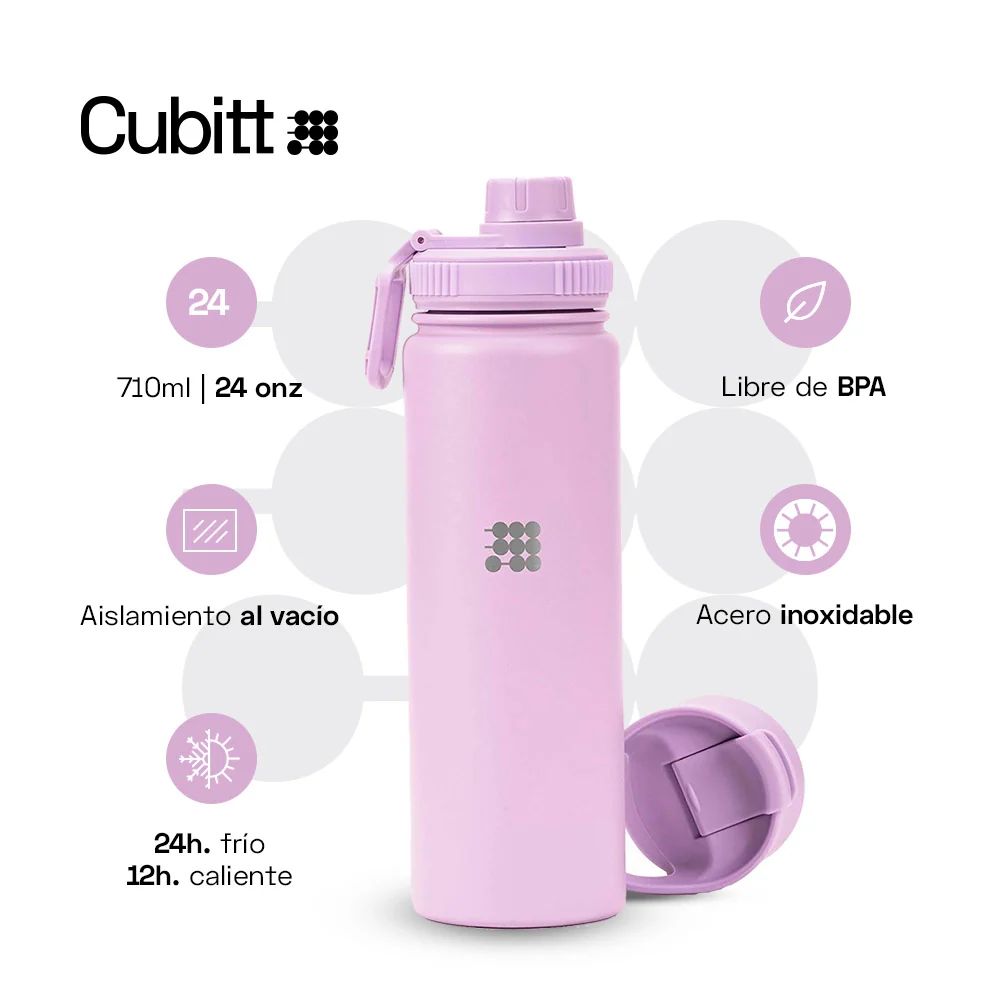 Cubitt Terrmo Hydro Bottle Lilac