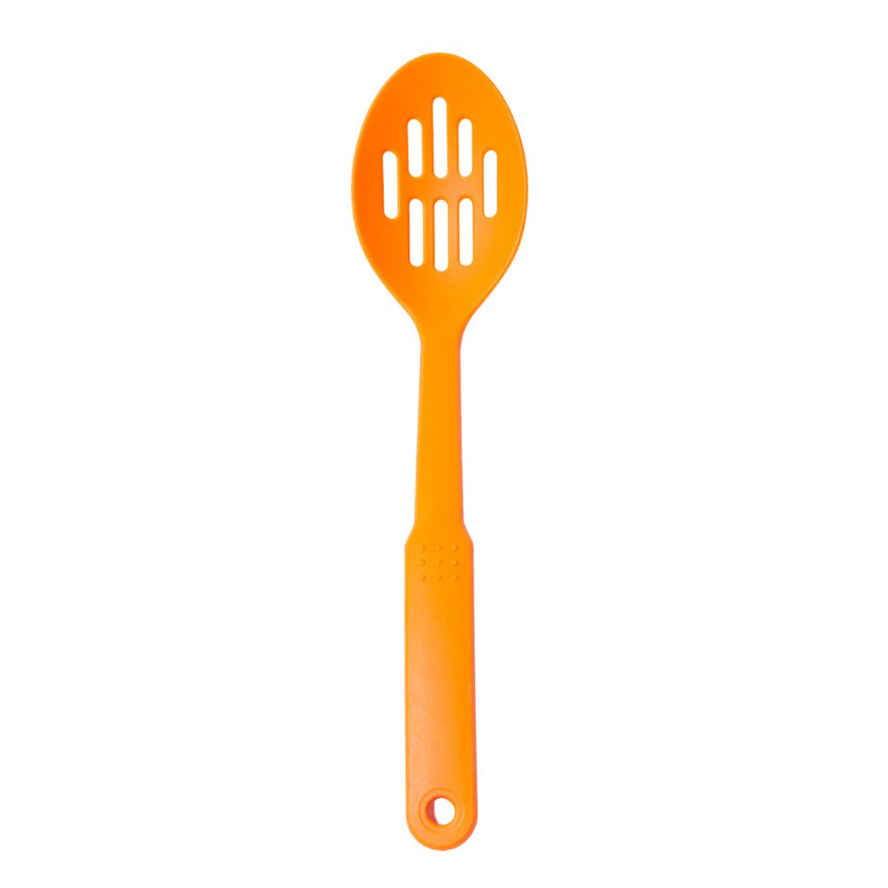 Cuchara de Silicone Con Ranuras 1 Und Colores Varios
