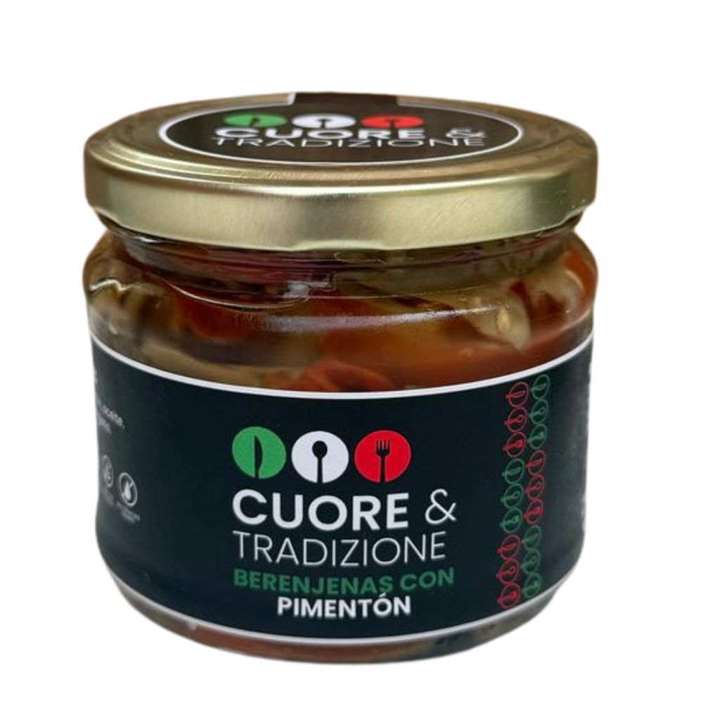 Cuore & Tradizione Berenjenas con Pimenton 350gr