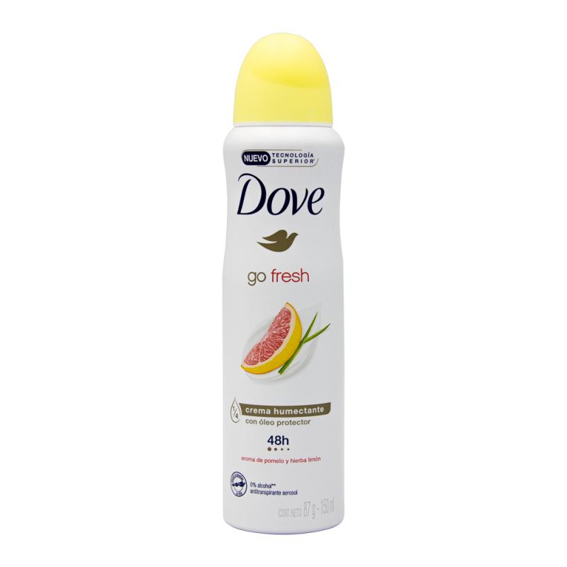 Desodorante Dove Spray Go Fresh Pomelo & Hierba Limon 150gr