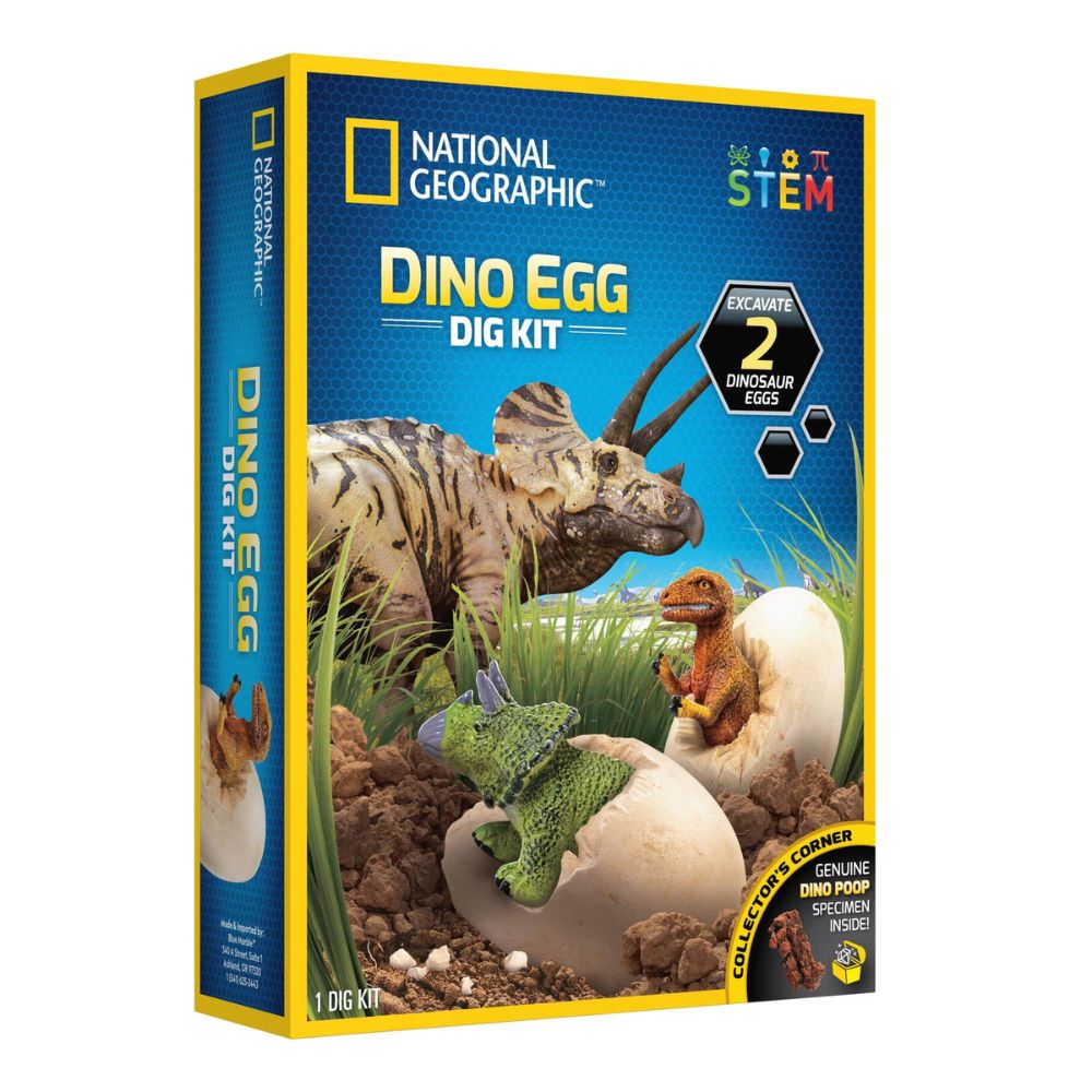 National Geographic Dino Egg Dig Kit 8+
