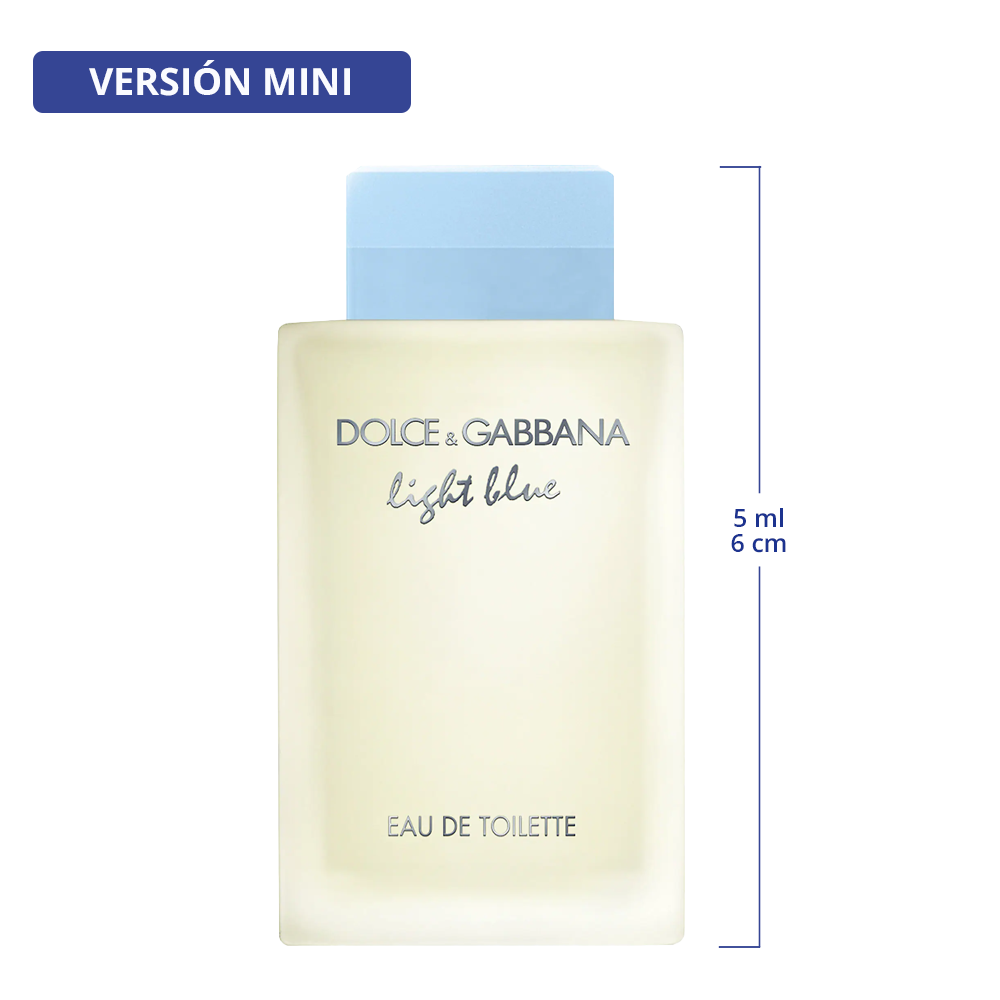 Dolce & Gabbana Light Blue Mini Eau de Toilette For Women 5ml